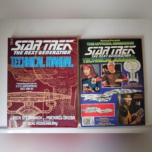 Star Trek The Next Generation Technical Manual And Journal Set